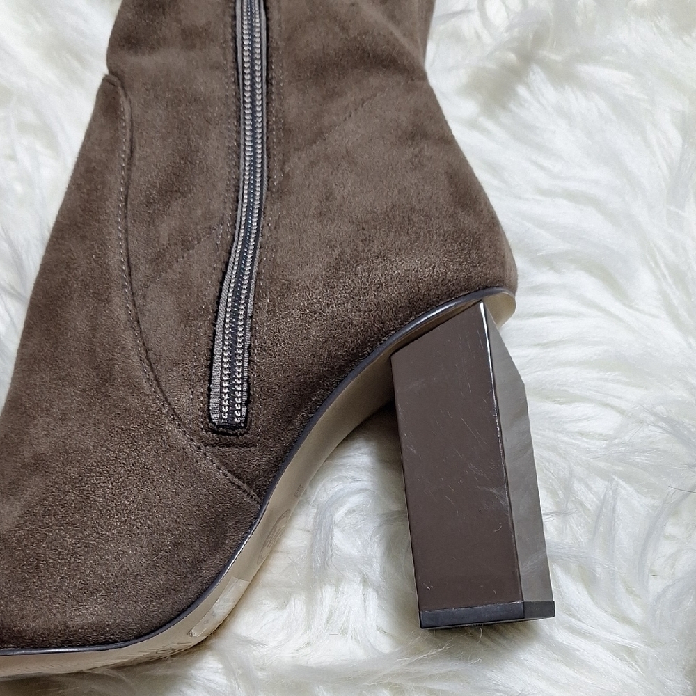 NWT Elegant Brown Michael KORS Brown Over-the-Knee Boots - Picture 2 of 9